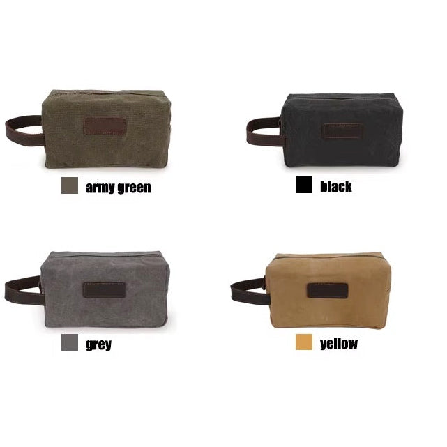 Canvas Toiletry Bag | Mason