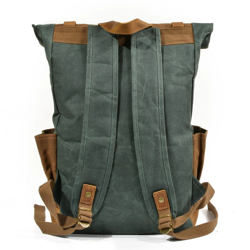 Varberg leather flap detail