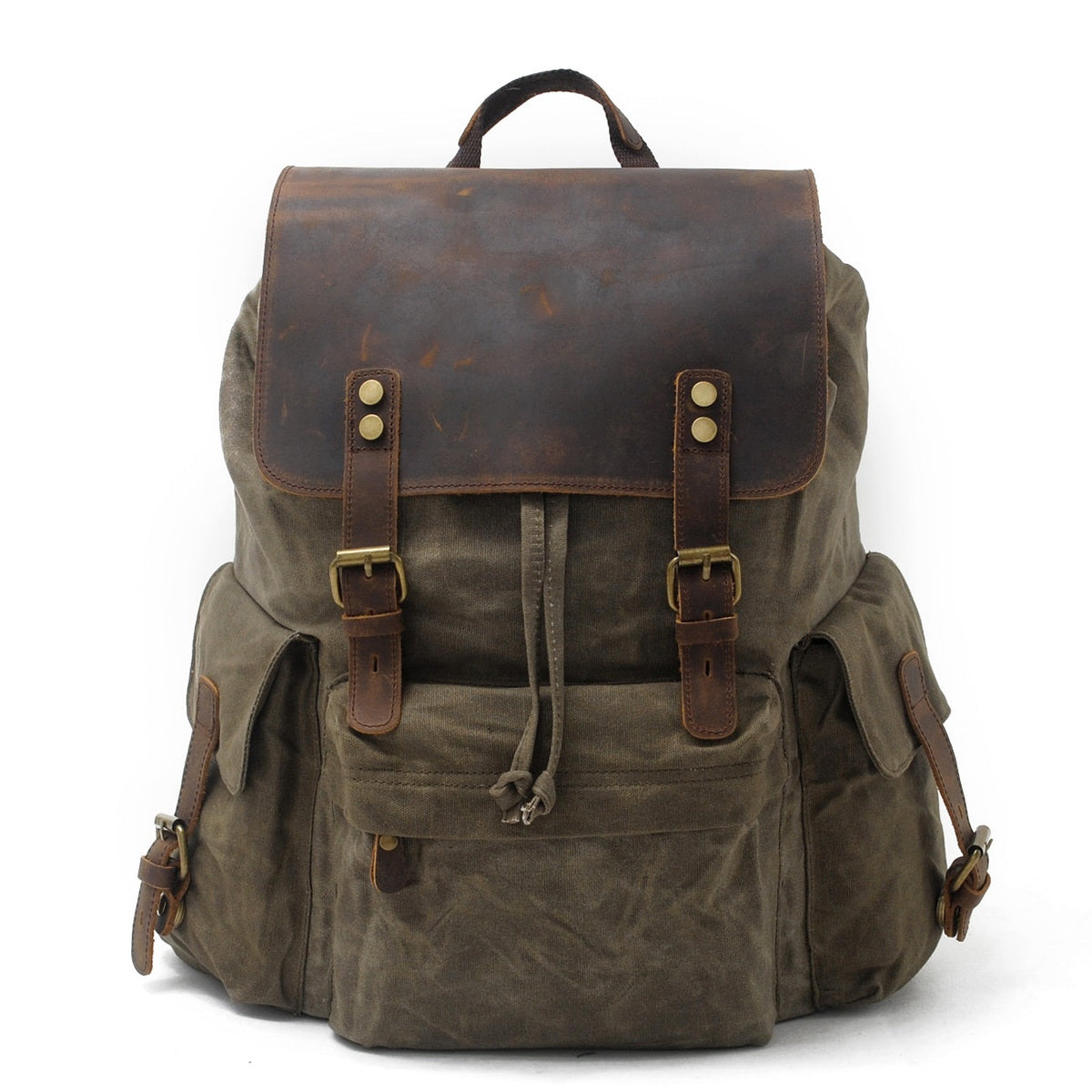 Waxed Canvas Backpack |Noren