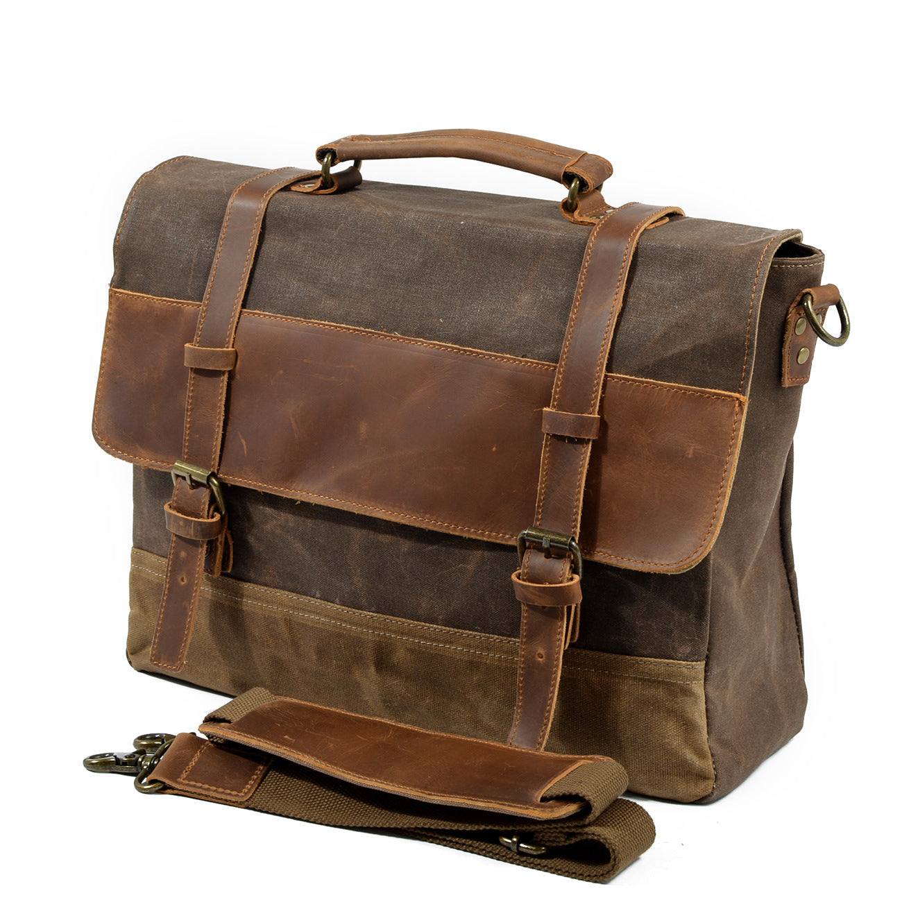 Waxed Canvas Messenger Bag | Winner