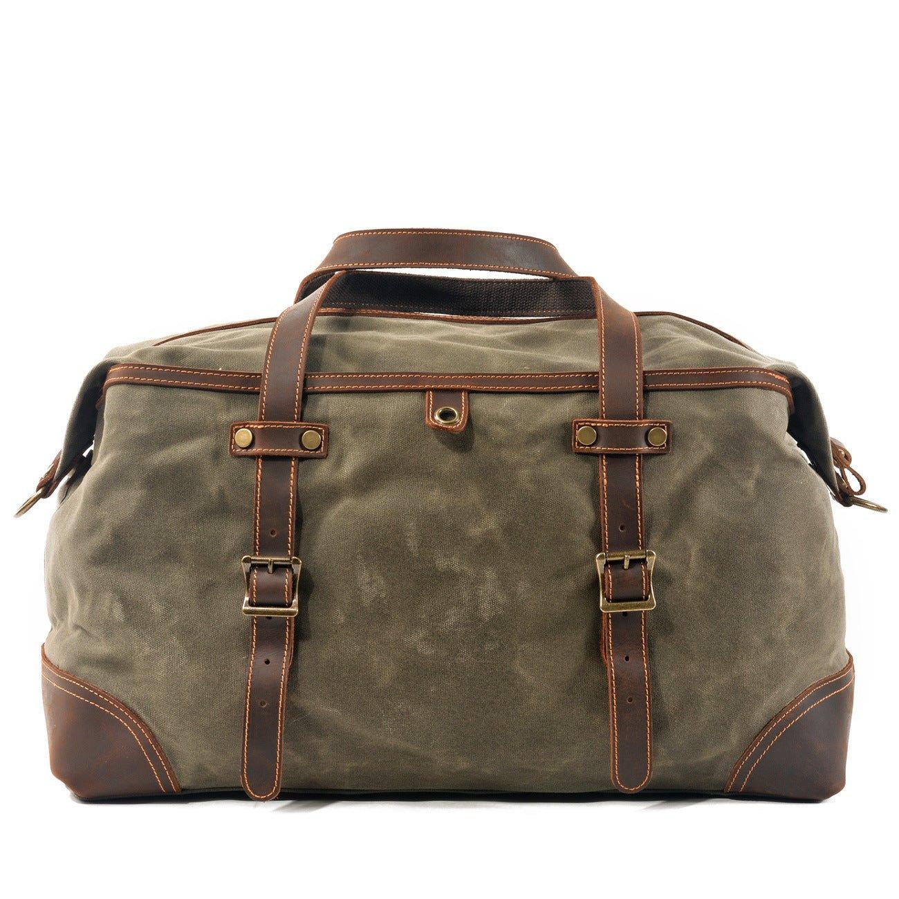 Waxed Canvas Duffle Bag | Wayfarer