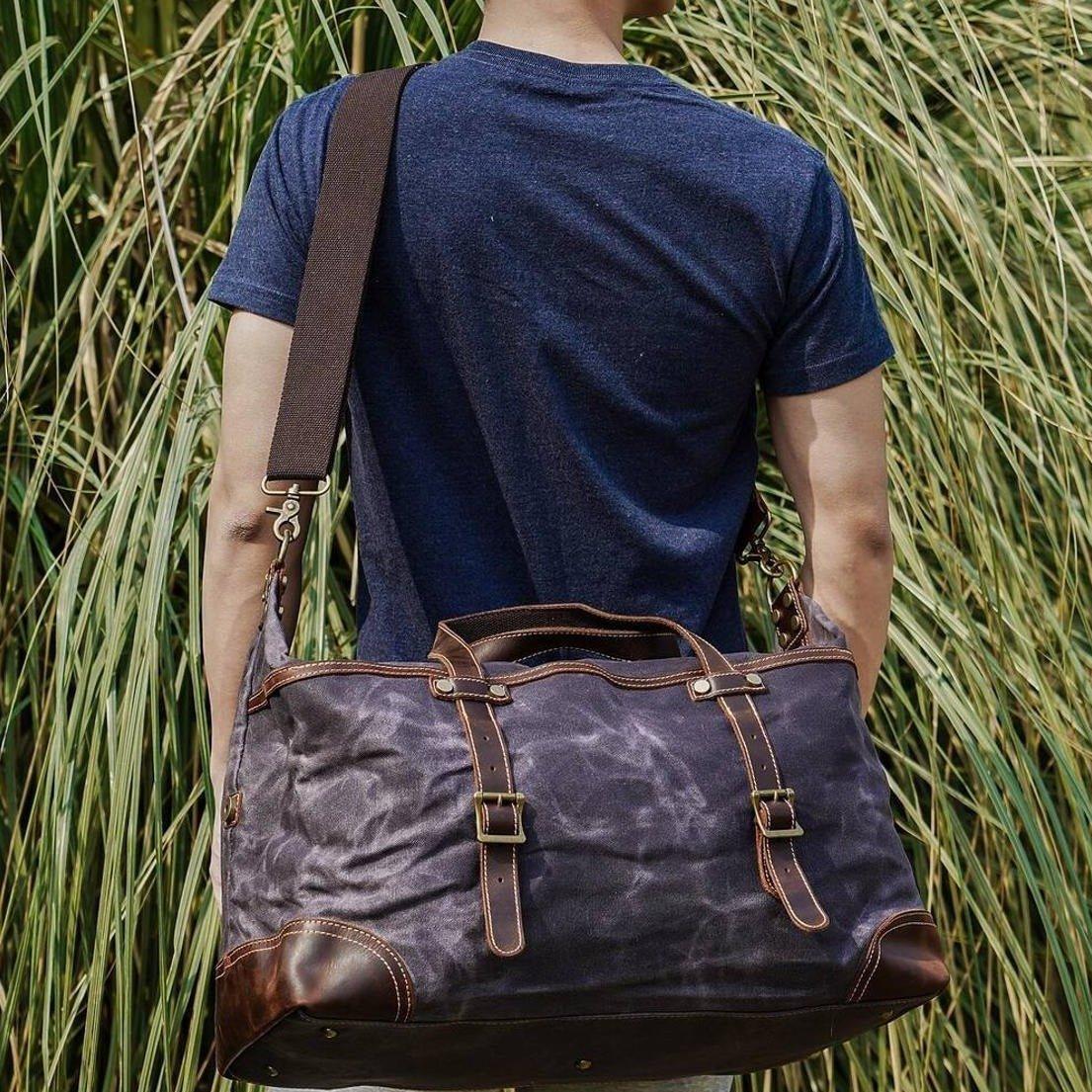 Waxed Canvas Duffle Bag | Wayfarer