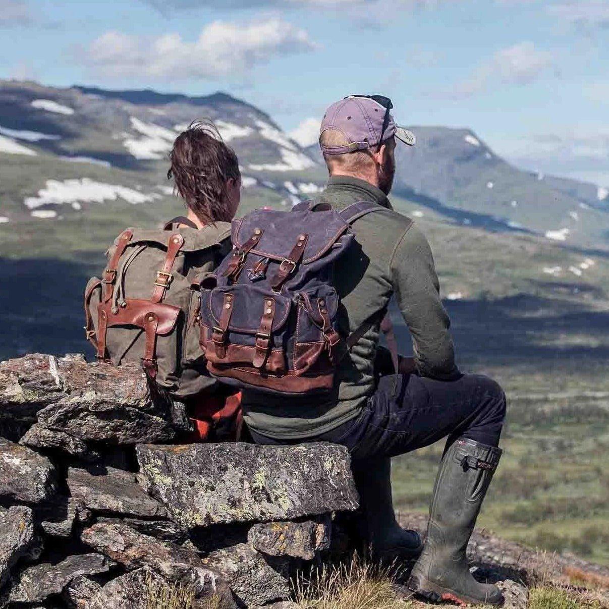 Canvas Hiking Rucksack with Drawstring | Voyager