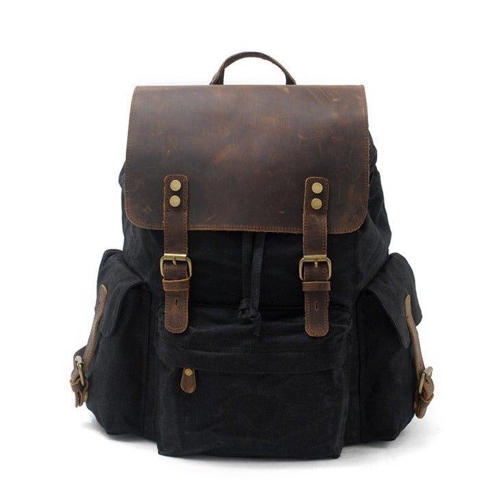 Vintage Waxed Canvas  Backpack | Grant