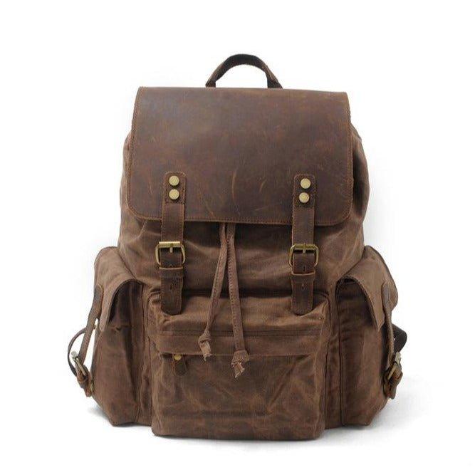 Vintage Waxed Canvas  Backpack | Grant