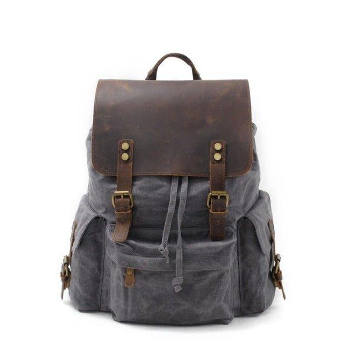 Vintage Waxed Canvas  Backpack | Grant