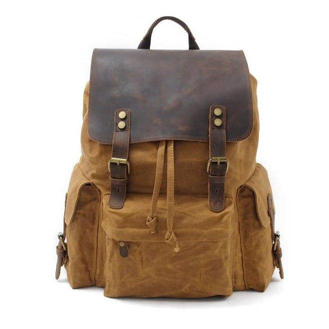 Vintage Waxed Canvas  Backpack | Grant