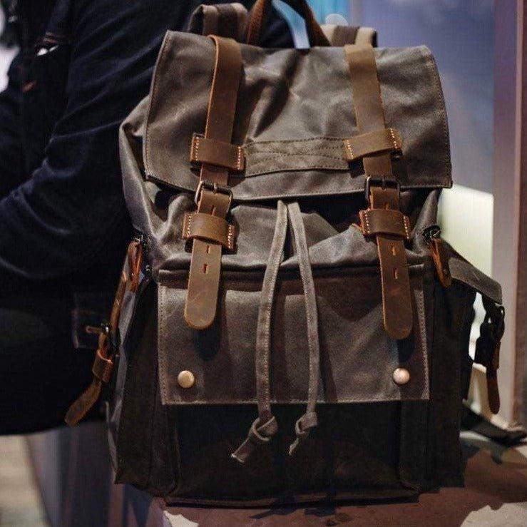 Waxed Canvas Backpack | Sent
