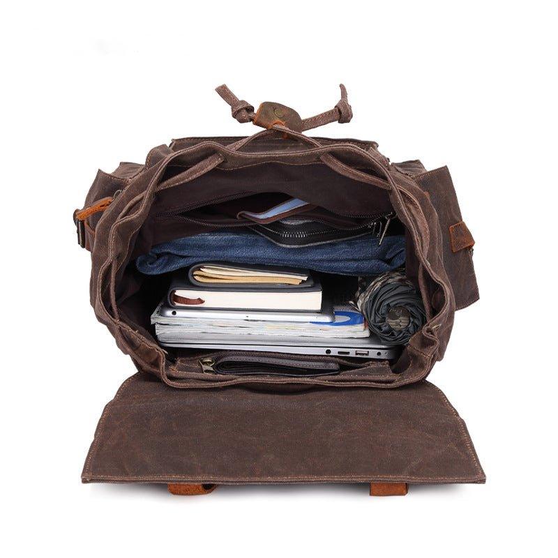 Waxed Canvas Backpack | Sent