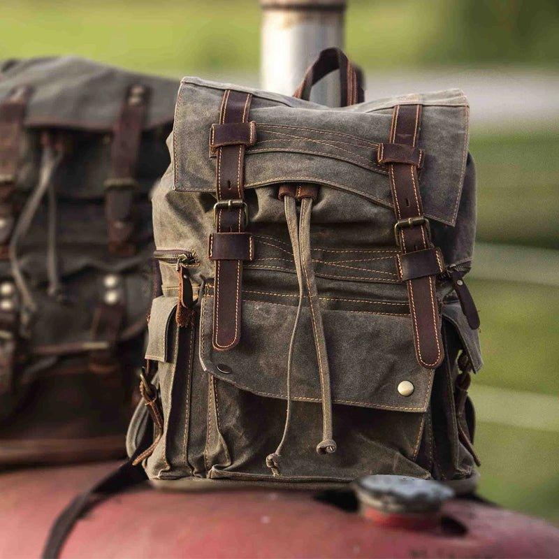 Waxed Canvas Backpack | Sent