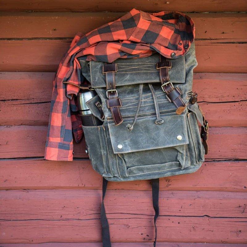 Waxed Canvas Backpack | Sent