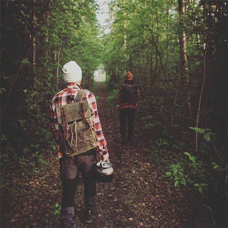 Waxed Canvas Backpack | Sent