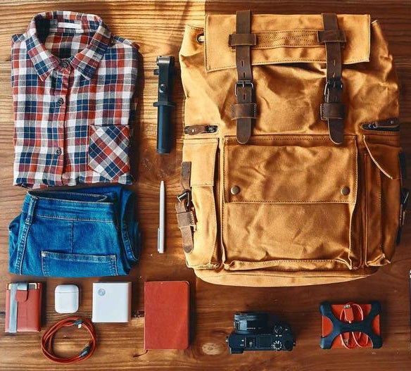 Waxed Canvas Backpack | Sent