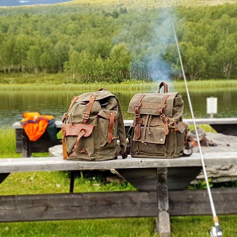 Waxed Canvas Backpack | Sent